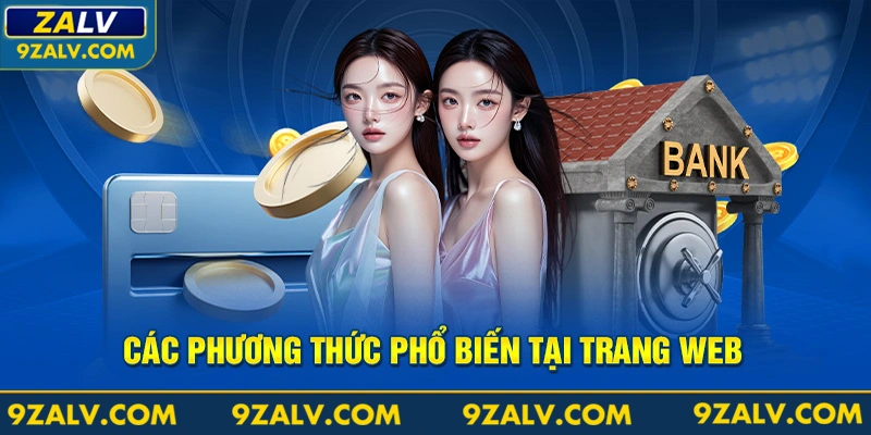 Các phương thức phổ biến tại trang web