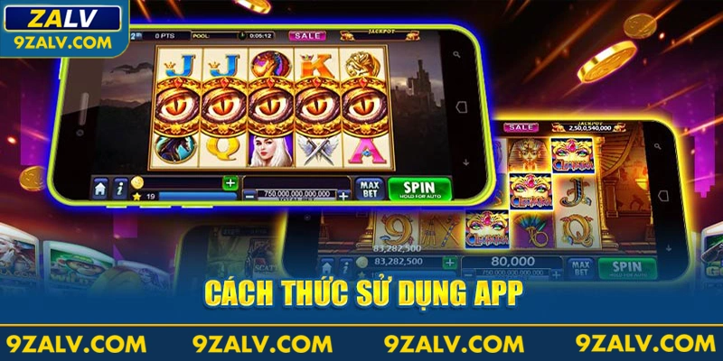 Cách thức sử dụng app Zalv